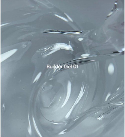 NAILSOFTHEDAY Builder Gel 01 — clear builder gel for nail extensions, 30 ml