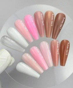 NAILSOFTHEDAY Builder Gel 09 — milky pink builder gel for nail extensions, 15 ml