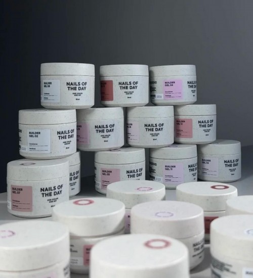 NAILSOFTHEDAY Builder Gel 05 — nude builder gel for nail extensions, 30 ml