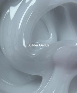 NAILSOFTHEDAY Builder Gel 02 — white milky builder gel for nail extensions, 15 ml