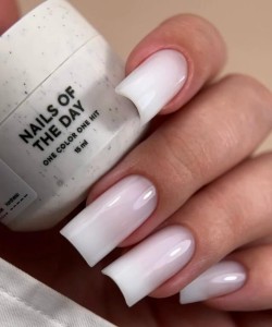 NAILSOFTHEDAY Builder Gel 02 — white milky builder gel for nail extensions, 30 ml
