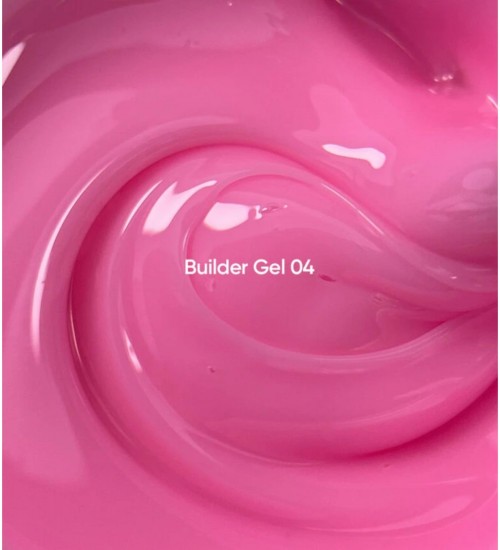 NAILSOFTHEDAY Builder Gel 04 — pink builder gel for nail extensions, 15 ml