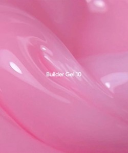 NAILSOFTHEDAY Builder Gel 10 — pink builder gel for nail extensions, 30 ml