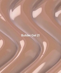 NAILSOFTHEDAY Builder Gel 21 — warm nude builder gel for nail extensions, 15 ml