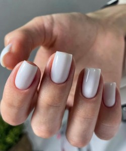 NAILSOFTHEDAY Bottle Gel 01 – White Super-Strong Nail Strengthening Gel, 30 ml