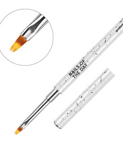 NAILSOFTHEDAY Brush Gradient — professional manicure brush with metal cap, for gradient designs, 12 mm