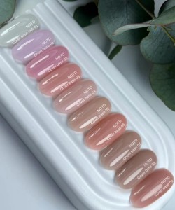 NAILSOFTHEDAY Cover Base Milk 01 — rich muted milky nail base coat, 10 ml