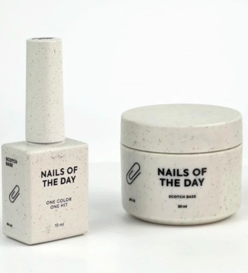 NAILSOFTHEDAY SCOTCH BASE — professional liquid base for natural nails, 30 ml
