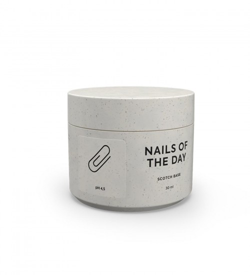 NAILSOFTHEDAY SCOTCH BASE — professional liquid base for natural nails, 30 ml