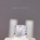 NAILSOFTHEDAY Shell top 01 new formula — pearly top coat with a violet shimmer, no sticky layer, 10 ml