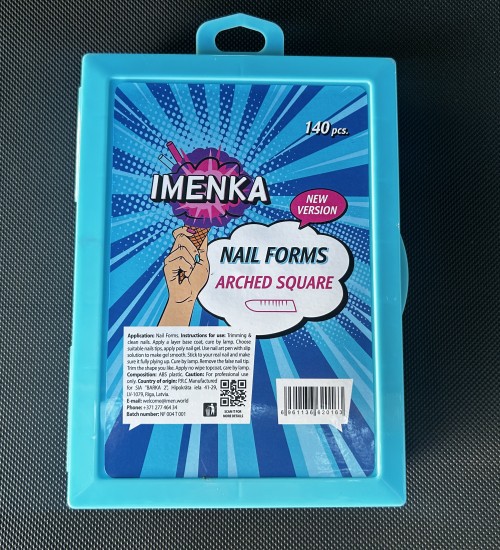 Nail Forms Imenka "Arched Square" New Version