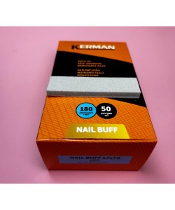 KERMAN NAIL BUFF files 17x70 180 grit 50 pcs