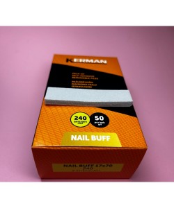 KERMAN NAIL BUFF files 17x70 240 grit 50 pcs