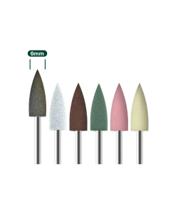 Silicone Polisher – 6 mm White 180 Grit