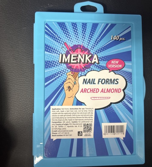 Nail Forms Imenka "Arched Almond" New Version