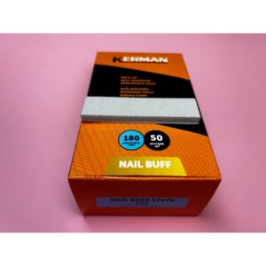 KERMAN NAIL BUFF files 17x70 180 grit 50 pcs