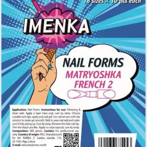 Imenka Nail Forms Matryoshka French 2