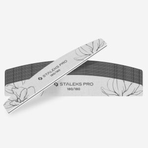 STALEKS Crescent mineral nail file EXPERT 40 180/180 grit (25 pcs)