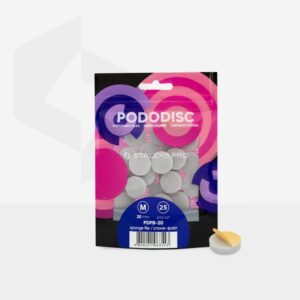 STALEKS Disposable files-sponges for pedicure disc PODODISC M EXPERT (25 pcs)