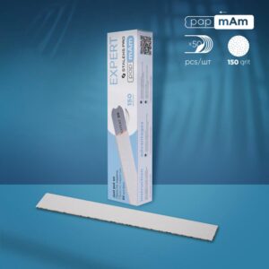 STALEKS Disposable white files papmAm EXPERT 22 150 grit (50 pcs) (DFCE-22-150w)